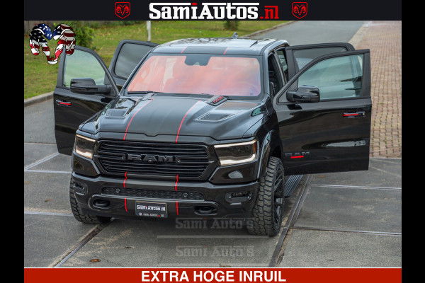 Dodge Ram 1500 GT EDITION HULK TRX PACK | 5.7 HEMI V8 402PK | VIRTUAL COCKPIT | HEAD-UP | ADAPTIVE CRUISE | 360 CAMERA | VOLLE UITVOERING  Comfortabele Dubbele Cabine met Royale 5 Zitplaatsen |