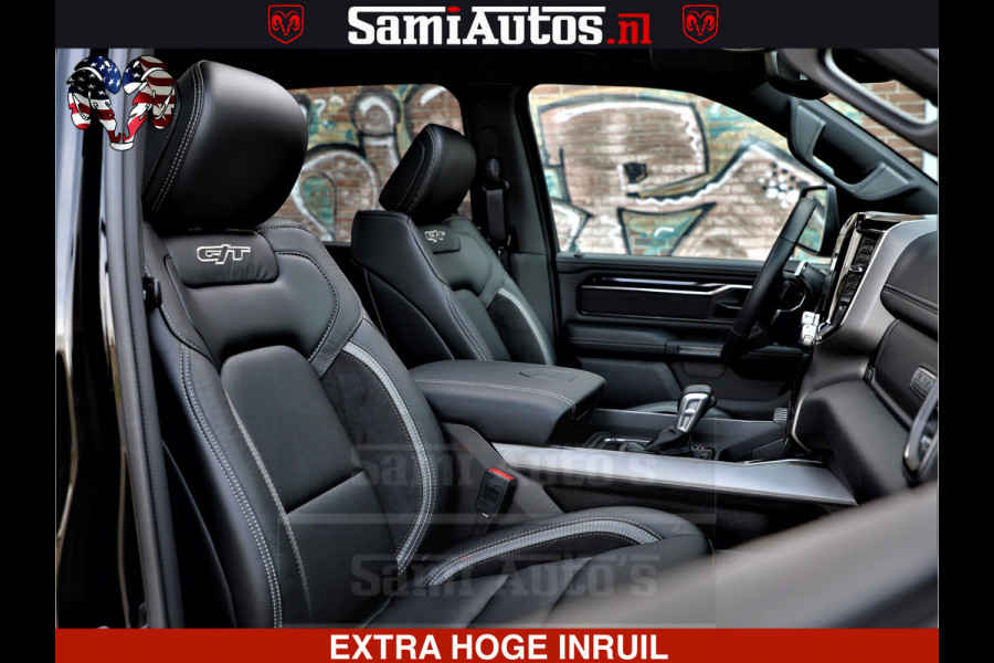 Dodge Ram 1500 GT EDITION HULK TRX PACK | 5.7 HEMI V8 402PK | VIRTUAL COCKPIT | HEAD-UP | ADAPTIVE CRUISE | 360 CAMERA | VOLLE UITVOERING  Comfortabele Dubbele Cabine met Royale 5 Zitplaatsen |