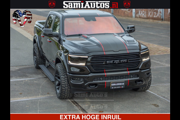 Dodge Ram 1500 GT EDITION HULK TRX PACK | 5.7 HEMI V8 402PK | VIRTUAL COCKPIT | HEAD-UP | ADAPTIVE CRUISE | 360 CAMERA | VOLLE UITVOERING  Comfortabele Dubbele Cabine met Royale 5 Zitplaatsen |