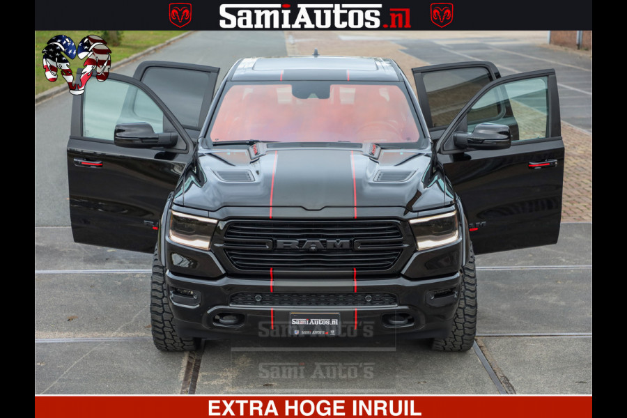 Dodge Ram 1500 GT EDITION HULK TRX PACK | 5.7 HEMI V8 402PK | VIRTUAL COCKPIT | HEAD-UP | ADAPTIVE CRUISE | 360 CAMERA | VOLLE UITVOERING  Comfortabele Dubbele Cabine met Royale 5 Zitplaatsen |