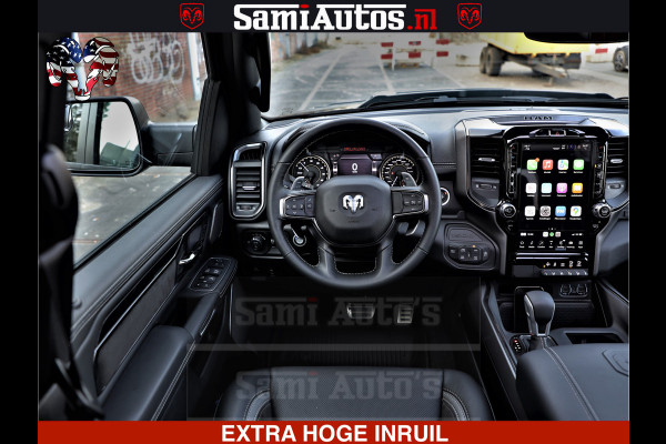 Dodge Ram 1500 GT EDITION HULK TRX PACK | 5.7 HEMI V8 402PK | VIRTUAL COCKPIT | HEAD-UP | ADAPTIVE CRUISE | 360 CAMERA | VOLLE UITVOERING  Comfortabele Dubbele Cabine met Royale 5 Zitplaatsen |