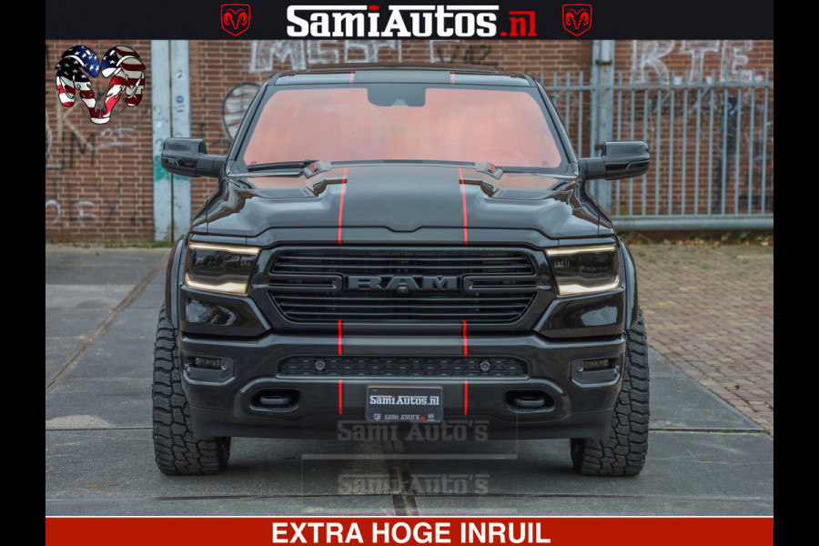 Dodge Ram 1500 GT EDITION HULK TRX PACK | 5.7 HEMI V8 402PK | VIRTUAL COCKPIT | HEAD-UP | ADAPTIVE CRUISE | 360 CAMERA | VOLLE UITVOERING  Comfortabele Dubbele Cabine met Royale 5 Zitplaatsen |