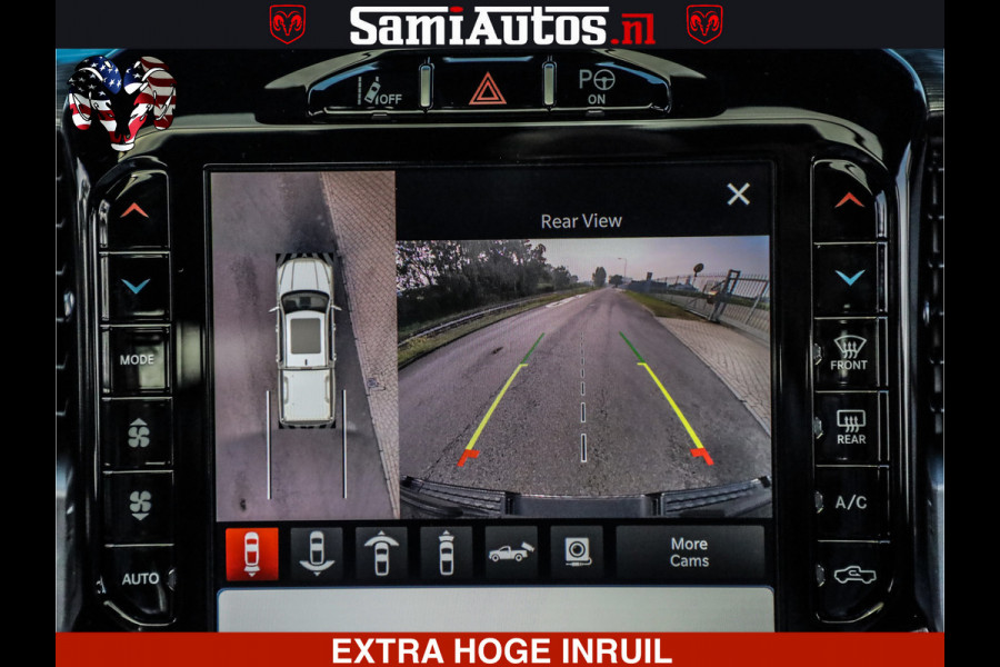 Dodge Ram 1500 GT EDITION HULK TRX PACK | 5.7 HEMI V8 402PK | VIRTUAL COCKPIT | HEAD-UP | ADAPTIVE CRUISE | 360 CAMERA | VOLLE UITVOERING  Comfortabele Dubbele Cabine met Royale 5 Zitplaatsen |
