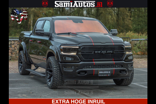 Dodge Ram 1500 GT EDITION HULK TRX PACK | 5.7 HEMI V8 402PK | VIRTUAL COCKPIT | HEAD-UP | ADAPTIVE CRUISE | 360 CAMERA | VOLLE UITVOERING  Comfortabele Dubbele Cabine met Royale 5 Zitplaatsen |