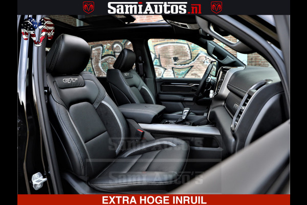 Dodge Ram 1500 GT EDITION HULK TRX PACK | 5.7 HEMI V8 402PK | VIRTUAL COCKPIT | HEAD-UP | ADAPTIVE CRUISE | 360 CAMERA | VOLLE UITVOERING  Comfortabele Dubbele Cabine met Royale 5 Zitplaatsen |