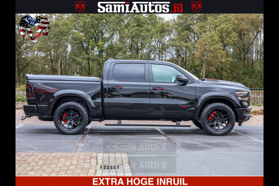 Dodge Ram 1500 GT EDITION HULK TRX PACK | 5.7 HEMI V8 402PK | VIRTUAL COCKPIT | HEAD-UP | ADAPTIVE CRUISE | 360 CAMERA | VOLLE UITVOERING  Comfortabele Dubbele Cabine met Royale 5 Zitplaatsen |