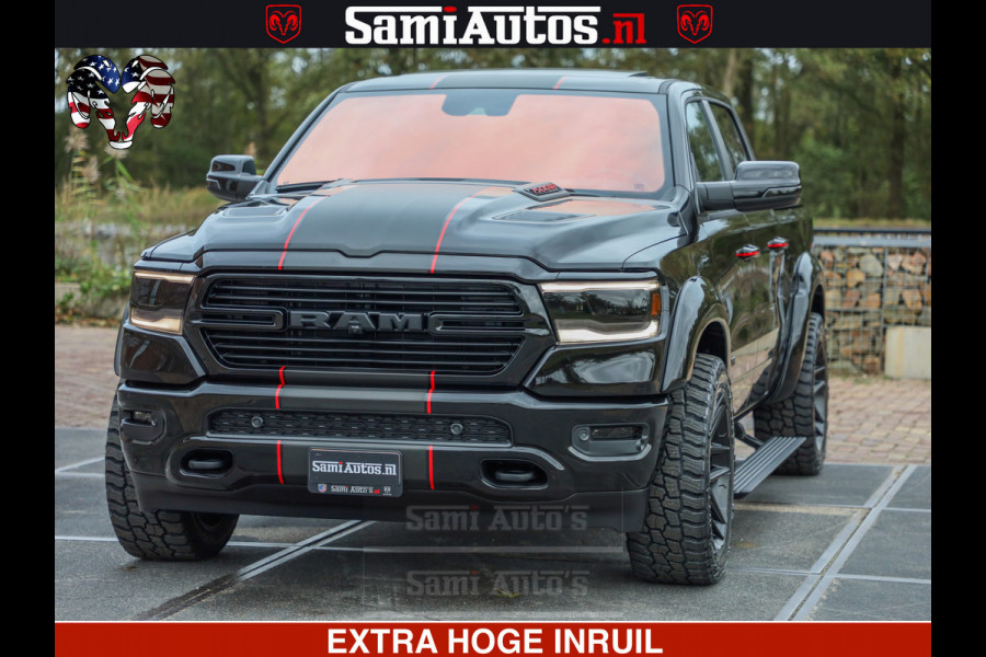 Dodge Ram 1500 GT EDITION HULK TRX PACK | 5.7 HEMI V8 402PK | VIRTUAL COCKPIT | HEAD-UP | ADAPTIVE CRUISE | 360 CAMERA | VOLLE UITVOERING  Comfortabele Dubbele Cabine met Royale 5 Zitplaatsen |