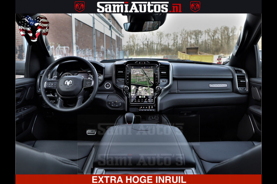 Dodge Ram 1500 GT EDITION HULK TRX PACK | 5.7 HEMI V8 402PK | VIRTUAL COCKPIT | HEAD-UP | ADAPTIVE CRUISE | 360 CAMERA | VOLLE UITVOERING  Comfortabele Dubbele Cabine met Royale 5 Zitplaatsen |
