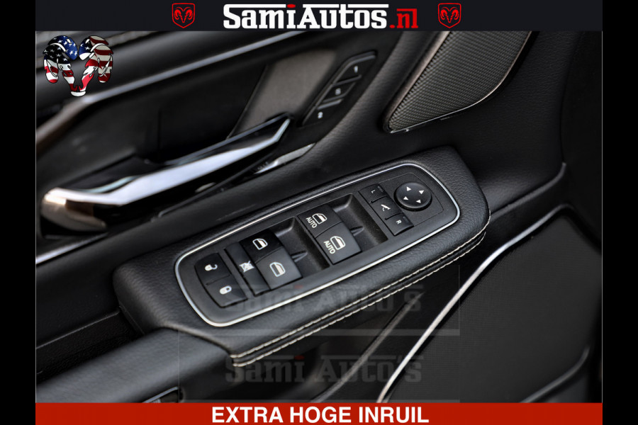 Dodge Ram 1500 GT EDITION HULK TRX PACK | 5.7 HEMI V8 402PK | VIRTUAL COCKPIT | HEAD-UP | ADAPTIVE CRUISE | 360 CAMERA | VOLLE UITVOERING  Comfortabele Dubbele Cabine met Royale 5 Zitplaatsen |