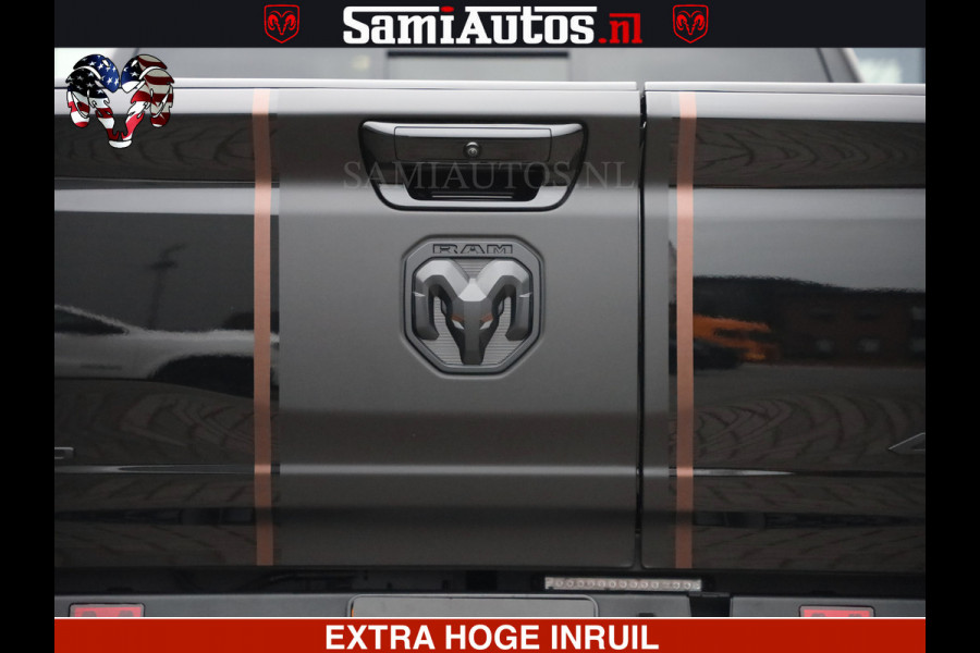 Dodge Ram 1500 Limited Night H.O 540HP 706Nm | Massage + Full Option | De Meest Luxe en Volle Pick-Up in zijn Klasse | Comfortabele Dubbele Cabine met Royale 5 Zitplaatsen | BPM vrij | Nu Leverbaar uit Voorraad | Voorraad Nr 2370 - 5411