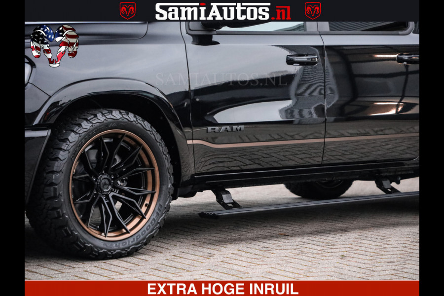 Dodge Ram 1500 Limited Night H.O 540HP 706Nm | Massage + Full Option | De Meest Luxe en Volle Pick-Up in zijn Klasse | Comfortabele Dubbele Cabine met Royale 5 Zitplaatsen | BPM vrij | Nu Leverbaar uit Voorraad | Voorraad Nr 2370 - 5411