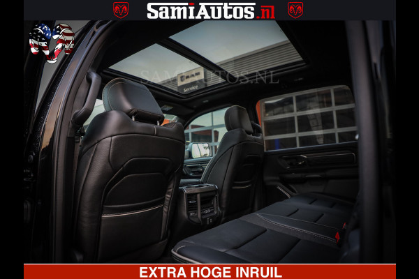 Dodge Ram 1500 Limited Night H.O 540HP 706Nm | Massage + Full Option | De Meest Luxe en Volle Pick-Up in zijn Klasse | Comfortabele Dubbele Cabine met Royale 5 Zitplaatsen | BPM vrij | Nu Leverbaar uit Voorraad | Voorraad Nr 2370 - 5411