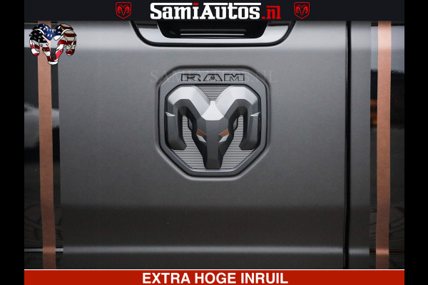 Dodge Ram 1500 Limited Night H.O 540HP 706Nm | Massage + Full Option | De Meest Luxe en Volle Pick-Up in zijn Klasse | Comfortabele Dubbele Cabine met Royale 5 Zitplaatsen | BPM vrij | Nu Leverbaar uit Voorraad | Voorraad Nr 2370 - 5411