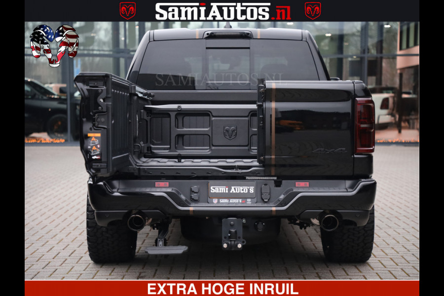 Dodge Ram 1500 Limited Night H.O 540HP 706Nm | Massage + Full Option | De Meest Luxe en Volle Pick-Up in zijn Klasse | Comfortabele Dubbele Cabine met Royale 5 Zitplaatsen | BPM vrij | Nu Leverbaar uit Voorraad | Voorraad Nr 2370 - 5411