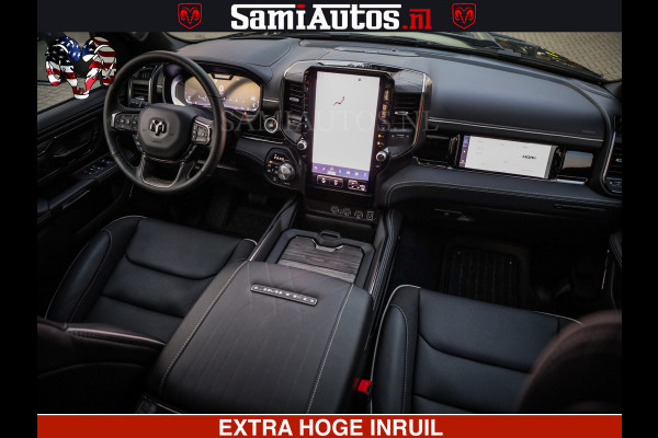 Dodge Ram 1500 Limited Night H.O 540HP 706Nm | Massage + Full Option | De Meest Luxe en Volle Pick-Up in zijn Klasse | Comfortabele Dubbele Cabine met Royale 5 Zitplaatsen | BPM vrij | Nu Leverbaar uit Voorraad | Voorraad Nr 2370 - 5411