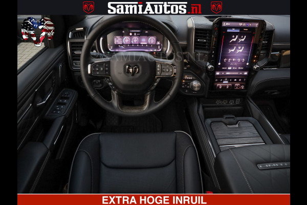 Dodge Ram 1500 Limited Night H.O 540HP 706Nm | Massage + Full Option | De Meest Luxe en Volle Pick-Up in zijn Klasse | Comfortabele Dubbele Cabine met Royale 5 Zitplaatsen | BPM vrij | Nu Leverbaar uit Voorraad | Voorraad Nr 2370 - 5411