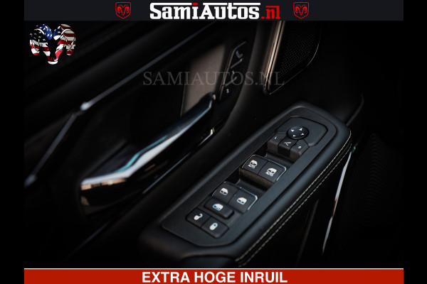 Dodge Ram 1500 Limited Night H.O 540HP 706Nm | Massage + Full Option | De Meest Luxe en Volle Pick-Up in zijn Klasse | Comfortabele Dubbele Cabine met Royale 5 Zitplaatsen | BPM vrij | Nu Leverbaar uit Voorraad | Voorraad Nr 2370 - 5411