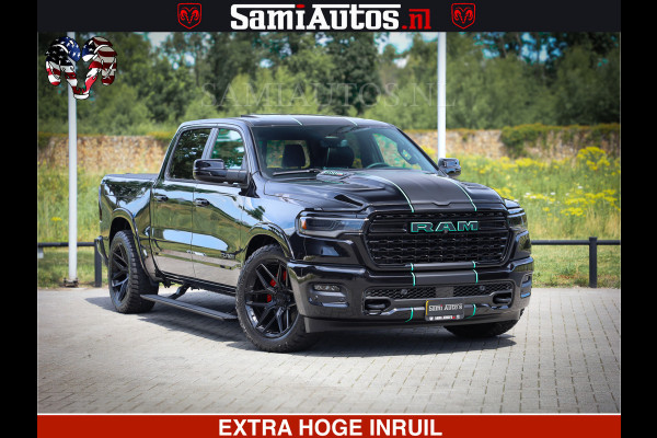 Dodge Ram 1500 Limited H.O 540HP 706Nm | Massage + Full Option | De Meest Luxe en Volle Pick-Up in zijn Klasse | Comfortabele Dubbele Cabine met Royale 5 Zitplaatsen | BPM vrij | Nu Leverbaar uit Voorraad | Voorraad Nr 2304 - 8540