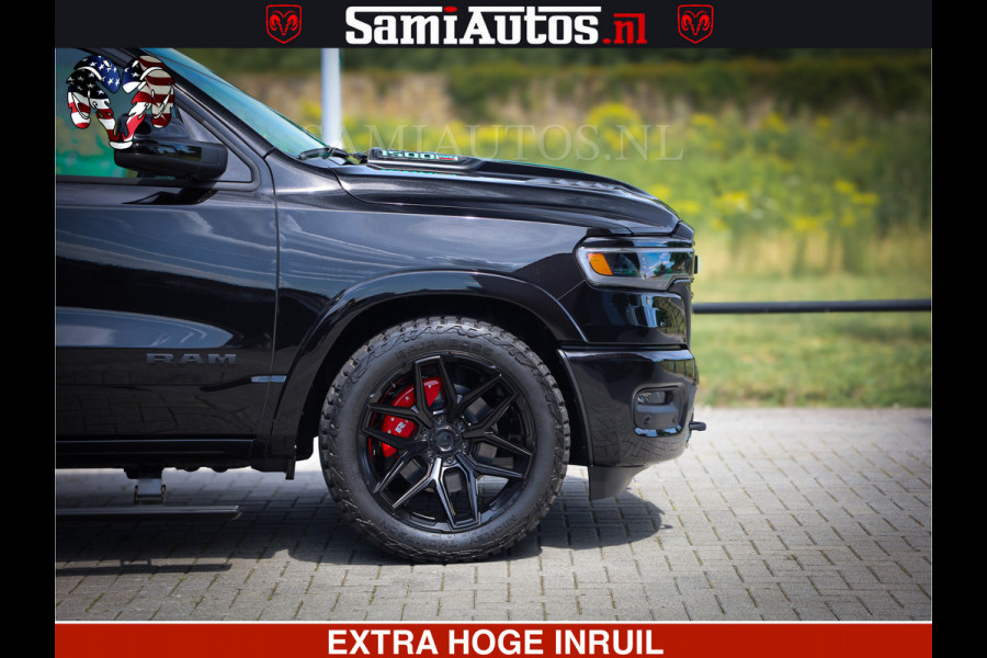 Dodge Ram 1500 Limited H.O 540HP 706Nm | Massage + Full Option | De Meest Luxe en Volle Pick-Up in zijn Klasse | Comfortabele Dubbele Cabine met Royale 5 Zitplaatsen | BPM vrij | Nu Leverbaar uit Voorraad | Voorraad Nr 2304 - 8540