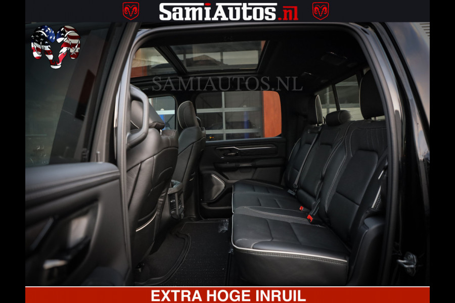 Dodge Ram 1500 Limited H.O 540HP 706Nm | Massage + Full Option | De Meest Luxe en Volle Pick-Up in zijn Klasse | Comfortabele Dubbele Cabine met Royale 5 Zitplaatsen | BPM vrij | Nu Leverbaar uit Voorraad | Voorraad Nr 2304 - 8540