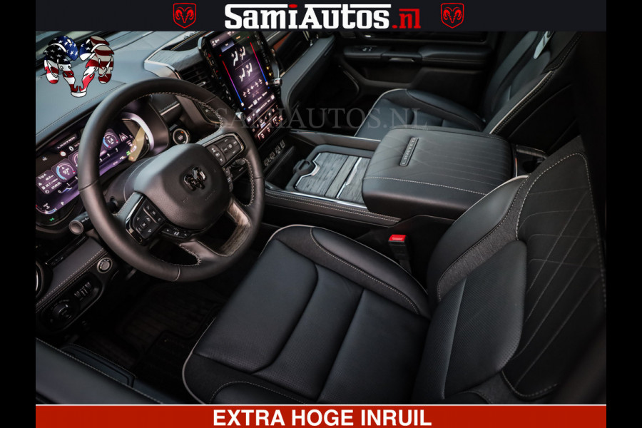 Dodge Ram 1500 Limited H.O 540HP 706Nm | Massage + Full Option | De Meest Luxe en Volle Pick-Up in zijn Klasse | Comfortabele Dubbele Cabine met Royale 5 Zitplaatsen | BPM vrij | Nu Leverbaar uit Voorraad | Voorraad Nr 2304 - 8540