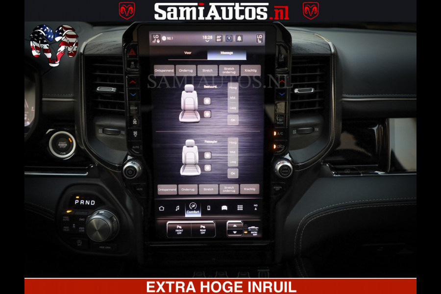 Dodge Ram 1500 Limited H.O 540HP 706Nm | Massage + Full Option | De Meest Luxe en Volle Pick-Up in zijn Klasse | Comfortabele Dubbele Cabine met Royale 5 Zitplaatsen | BPM vrij | Nu Leverbaar uit Voorraad | Voorraad Nr 2304 - 8540