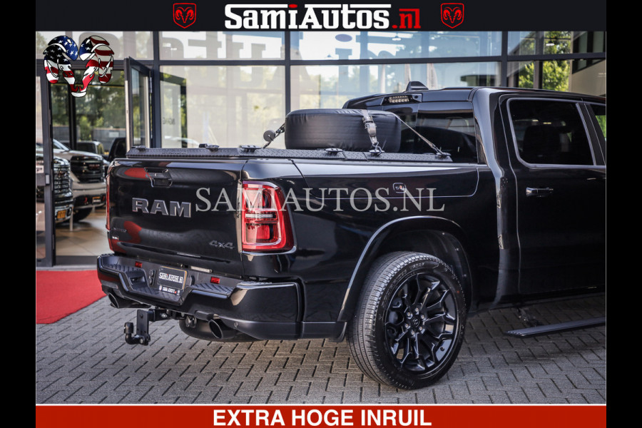 Dodge Ram 1500 Limited H.O 540HP 706Nm | Massage + Full Option | De Meest Luxe en Volle Pick-Up in zijn Klasse | Comfortabele Dubbele Cabine met Royale 5 Zitplaatsen | BPM vrij | Nu Leverbaar uit Voorraad | Voorraad Nr 2304 - 8540
