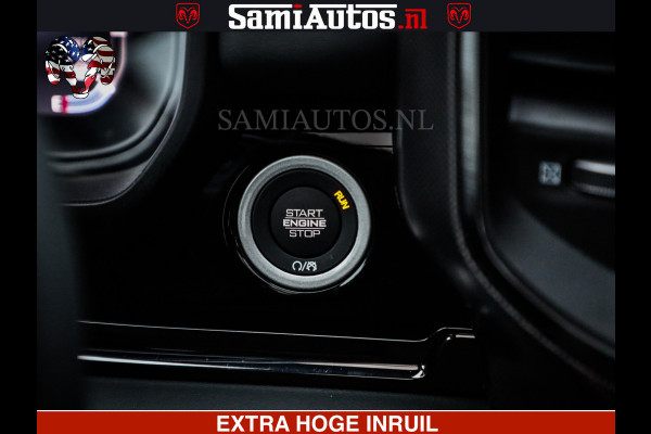 Dodge Ram 1500 Limited Night H.O 540HP 706Nm | Massage + Full Option | De Meest Luxe en Volle Pick-Up in zijn Klasse | Comfortabele Dubbele Cabine met Royale 5 Zitplaatsen | BPM vrij | Nu Leverbaar uit Voorraad | Voorraad Nr 2323 - 5168