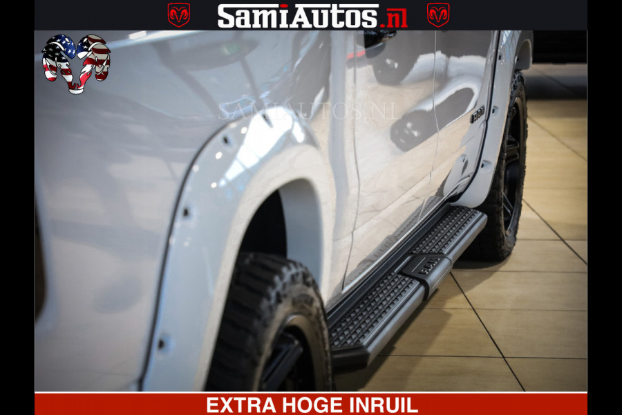 Dodge Ram 1500 GEEN MEERPRIJS | ALL IN | HELLCAT WHEELS | WIDE BODY | Laramie Night | 420Pk 636 Nn | Extra Groot Scherm + Passagiers Scher Comfortabele Dubbele Cabine met Royale 5 Zitplaatsen | Nu Leverbaar uit Voorraad | Voorraad Nr 2223 - 5047