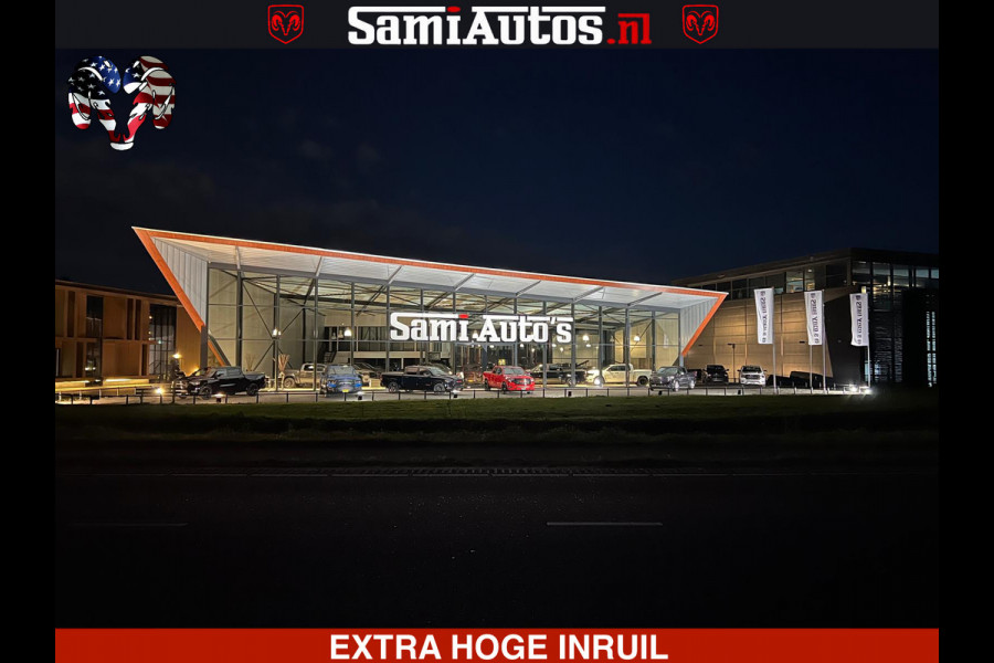 Dodge Ram 1500 GEEN MEERPRIJS | ALL IN | HELLCAT WHEELS | WIDE BODY | Laramie Night | 420Pk 636 Nn | Extra Groot Scherm + Passagiers Scher Comfortabele Dubbele Cabine met Royale 5 Zitplaatsen | Nu Leverbaar uit Voorraad | Voorraad Nr 2223 - 5047