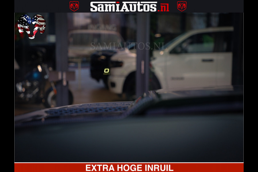 Dodge Ram 1500 TRX OLEA GREEN HELLCAT 6.2 V8 712PK | CARBON PACK | RODE STIKSELS | BOM VOL | 4PLAY WHEELS | DUBBELE CABINE | 5 PERSOONS DC | DE MOOISTE VAN NL |