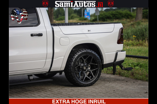 Dodge Ram 1500 Limited Night High Output 540HP 706Nm | Massage + Full Option | De Meest Luxe en Volle Pick-Up in zijn Klasse | Comfortabele Dubbele Cabine met Royale 5 Zitplaatsen | BPM vrij | Nu Leverbaar uit Voorraad | Voorraad Nr 2336 - 7700