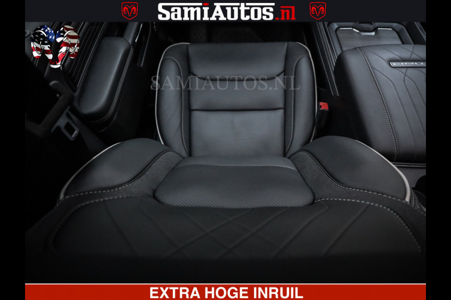 Dodge Ram 1500 Limited Night High Output 540HP 706Nm | Massage + Full Option | De Meest Luxe en Volle Pick-Up in zijn Klasse | Comfortabele Dubbele Cabine met Royale 5 Zitplaatsen | BPM vrij | Nu Leverbaar uit Voorraad | Voorraad Nr 2324 - 5142