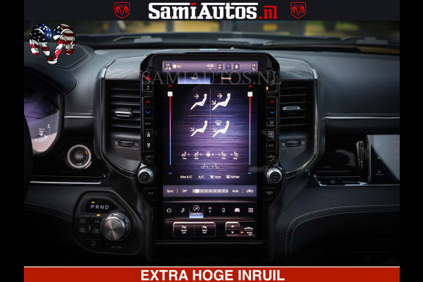 Dodge Ram 1500 Limited Night High Output 540HP 706Nm | Massage + Full Option | De Meest Luxe en Volle Pick-Up in zijn Klasse | Comfortabele Dubbele Cabine met Royale 5 Zitplaatsen | BPM vrij | Nu Leverbaar uit Voorraad | Voorraad Nr 2324 - 5142