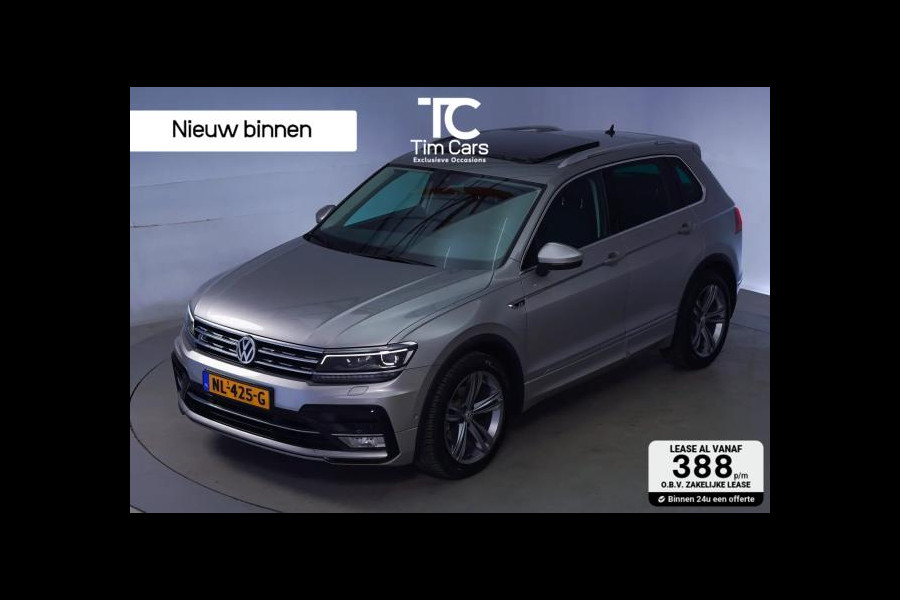 Volkswagen Tiguan 1.4 TSI R-line Automaat | Panoramadak | LED verlichting adaptief | Stoelverwarming | Ergo stoel | Spiegels inklapbaar | Achterui