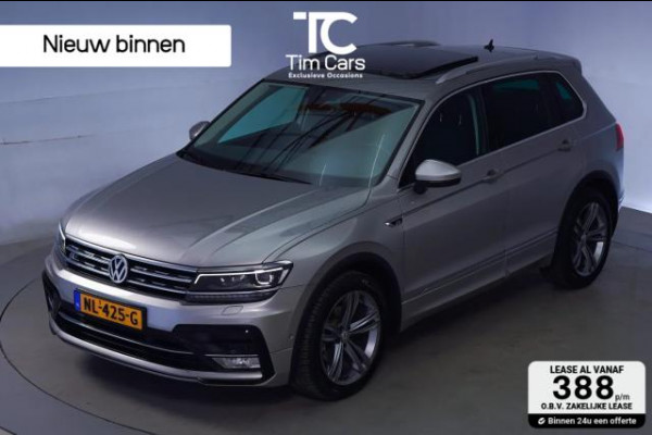 Volkswagen Tiguan 1.4 TSI R-line Automaat | Panoramadak | LED verlichting adaptief | Stoelverwarming | Ergo stoel | Spiegels inklapbaar | Achterui
