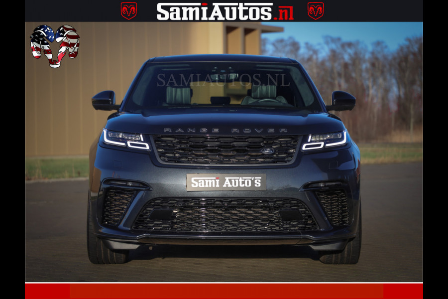 Land Rover Range Rover Sport Velar 5.0 V8 551PK SV Autobiography Dynamic Edition | HUD | 22 Wielen | TOP STAAT | BOM VOL | VOLLEDIG DEALER ONDERHOUDEN | BLACK OPS | KLEUR: SVO PREMIUM PALETTE BLACK | LUXE ZWARTE ALCANTARA HEMELBEKLEDING |