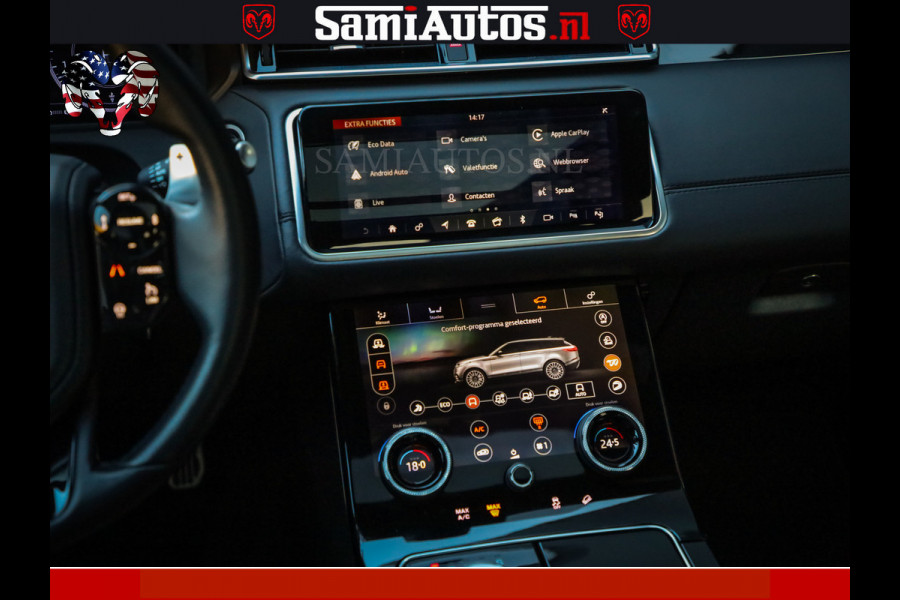 Land Rover Range Rover Sport Velar 5.0 V8 551PK SV Autobiography Dynamic Edition | HUD | 22 Wielen | TOP STAAT | BOM VOL | VOLLEDIG DEALER ONDERHOUDEN | BLACK OPS | KLEUR: SVO PREMIUM PALETTE BLACK | LUXE ZWARTE ALCANTARA HEMELBEKLEDING |