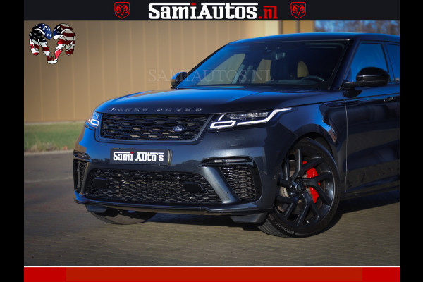Land Rover Range Rover Sport Velar 5.0 V8 551PK SV Autobiography Dynamic Edition | HUD | 22 Wielen | TOP STAAT | BOM VOL | VOLLEDIG DEALER ONDERHOUDEN | BLACK OPS | KLEUR: SVO PREMIUM PALETTE BLACK | LUXE ZWARTE ALCANTARA HEMELBEKLEDING |