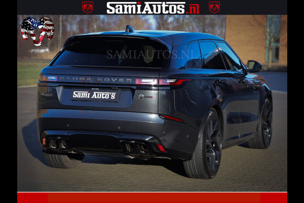 Land Rover Range Rover Sport Velar 5.0 V8 551PK SV Autobiography Dynamic Edition | HUD | 22 Wielen | TOP STAAT | BOM VOL | VOLLEDIG DEALER ONDERHOUDEN | BLACK OPS | KLEUR: SVO PREMIUM PALETTE BLACK | LUXE ZWARTE ALCANTARA HEMELBEKLEDING |