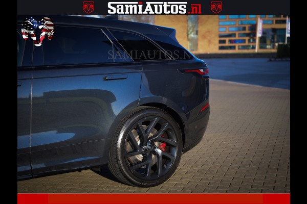 Land Rover Range Rover Sport Velar 5.0 V8 551PK SV Autobiography Dynamic Edition | HUD | 22 Wielen | TOP STAAT | BOM VOL | VOLLEDIG DEALER ONDERHOUDEN | BLACK OPS | KLEUR: SVO PREMIUM PALETTE BLACK | LUXE ZWARTE ALCANTARA HEMELBEKLEDING |