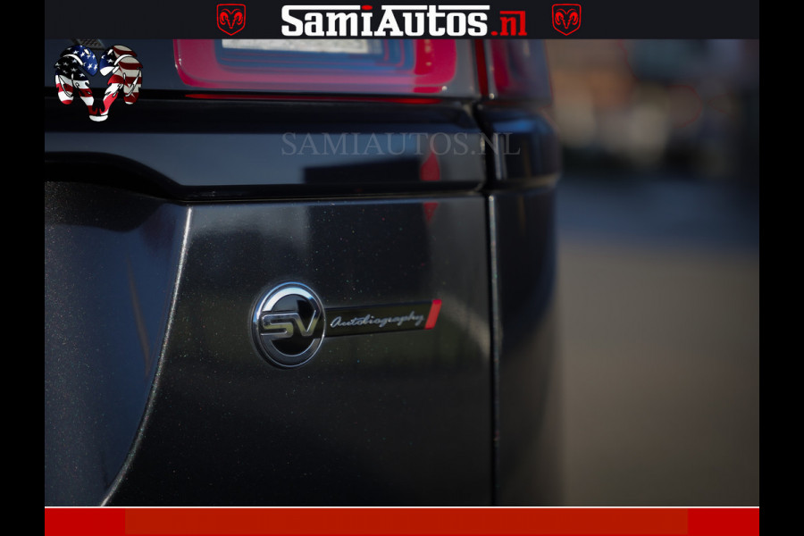 Land Rover Range Rover Sport Velar 5.0 V8 551PK SV Autobiography Dynamic Edition | HUD | 22 Wielen | TOP STAAT | BOM VOL | VOLLEDIG DEALER ONDERHOUDEN | BLACK OPS | KLEUR: SVO PREMIUM PALETTE BLACK | LUXE ZWARTE ALCANTARA HEMELBEKLEDING |