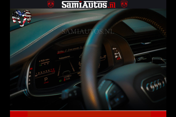 Audi RS Q8 RSQ8 600PK 4.0 TFSI | MATT OLIVE GREEN | QUATTRO | MEGA VOLLE RSQ8 | BANG & OLUFSEN | HUD | 4 WIELBESTURING | 23 INCH AUDI SPORT WHEELS | RS BEKLEDING ZWART | PANO | SOFTCLOSE | De Lamborghini Urus en Audi RS Q8 zijn beide supersnelle SUV's met dezelfde basis (4.0L V8 twin-turbo motor van de VW Group)