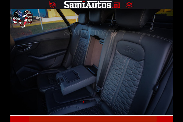 Audi RS Q8 RSQ8 600PK 4.0 TFSI | MATT OLIVE GREEN | QUATTRO | MEGA VOLLE RSQ8 | BANG & OLUFSEN | HUD | 4 WIELBESTURING | 23 INCH AUDI SPORT WHEELS | RS BEKLEDING ZWART | PANO | SOFTCLOSE | De Lamborghini Urus en Audi RS Q8 zijn beide supersnelle SUV's met dezelfde basis (4.0L V8 twin-turbo motor van de VW Group)