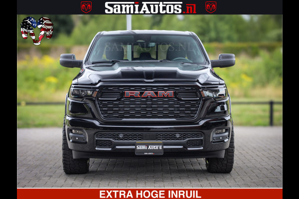 Dodge Ram TradesMan 6 Persoons Uitvoering | LEDER RS | 420Pk 636Nm | Pick-Up | Comfortabele Dubbele Cabine met Royale 6 Zitplaatsen | BPM vrij | Nu Leverbaar uit Voorraad | Voorraad Nr 2217- 2911