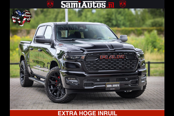 Dodge Ram TradesMan 6 Persoons Uitvoering | LEDER RS | 420Pk 636Nm | Pick-Up | Comfortabele Dubbele Cabine met Royale 6 Zitplaatsen | BPM vrij | Nu Leverbaar uit Voorraad | Voorraad Nr 2217- 2911