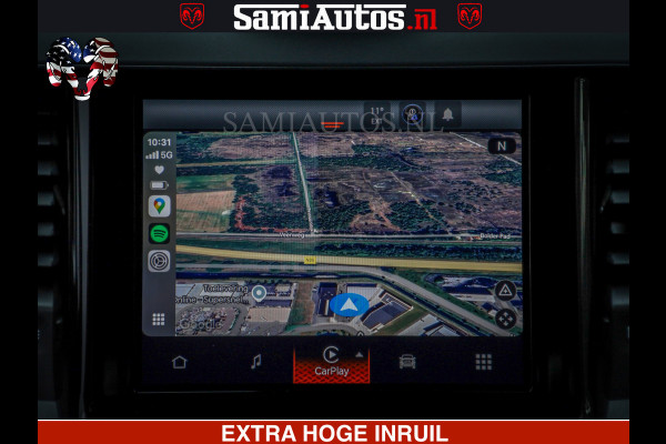 Dodge Ram TradesMan 6 Persoons Uitvoering | LEDER RS | 420Pk 636Nm | Pick-Up | Comfortabele Dubbele Cabine met Royale 6 Zitplaatsen | BPM vrij | Nu Leverbaar uit Voorraad | Voorraad Nr 2217- 2911