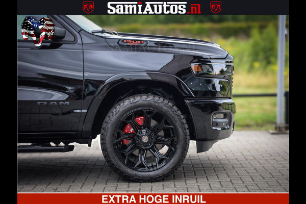 Dodge Ram TradesMan 6 Persoons Uitvoering | LEDER RS | 420Pk 636Nm | Pick-Up | Comfortabele Dubbele Cabine met Royale 6 Zitplaatsen | BPM vrij | Nu Leverbaar uit Voorraad | Voorraad Nr 2217- 2911