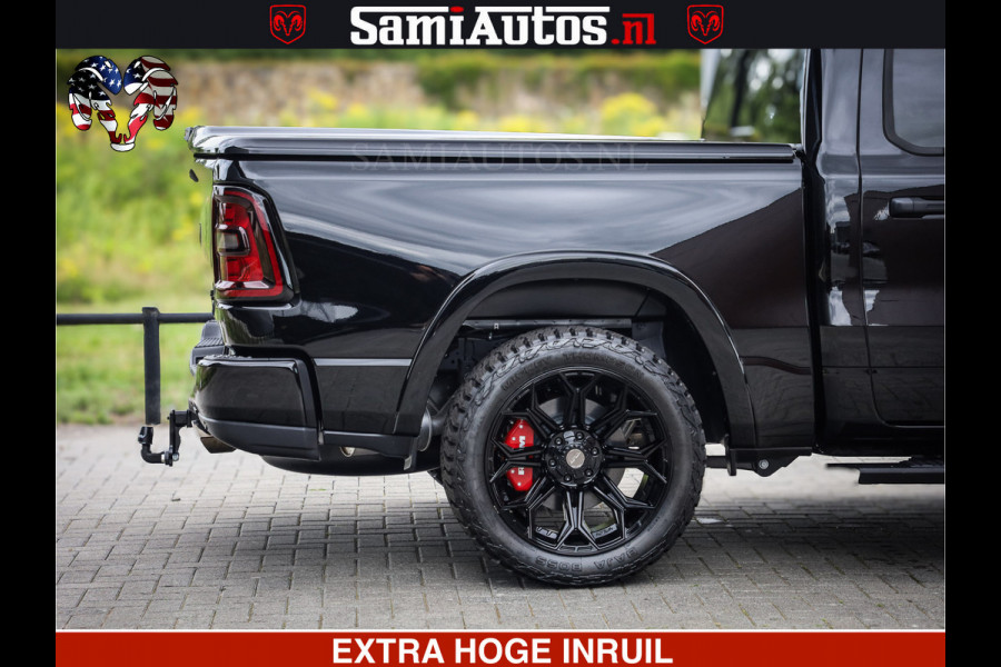 Dodge Ram TradesMan 6 Persoons Uitvoering | LEDER RS | 420Pk 636Nm | Pick-Up | Comfortabele Dubbele Cabine met Royale 6 Zitplaatsen | BPM vrij | Nu Leverbaar uit Voorraad | Voorraad Nr 2217- 2911