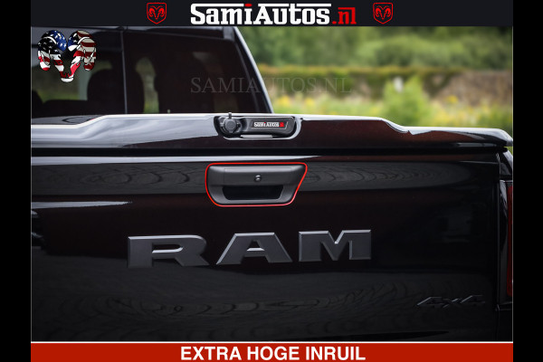 Dodge Ram TradesMan 6 Persoons Uitvoering | LEDER RS | 420Pk 636Nm | Pick-Up | Comfortabele Dubbele Cabine met Royale 6 Zitplaatsen | BPM vrij | Nu Leverbaar uit Voorraad | Voorraad Nr 2217- 2911